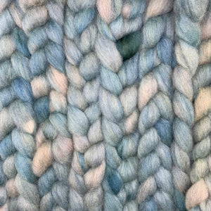 PNWWW Crossbred Blend Wool Roving 4oz: Sounder
