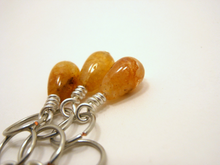 Golden Aventurine: Set of 6 Stitch Markers