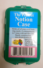 Plastic Notion Case by Nancys Knit Knacks "Perfect Notion Case" in Green
