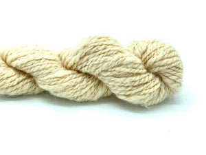 Handspun Yak and Tussah Silk Yarn ~ Naturally Colored Bulky "Luscious" 60 yards
