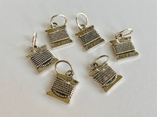 Silk Cord: Set of 6 Stitch Markers