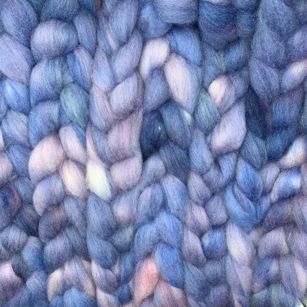 PNWWW Crossbred Blend Wool Roving 4oz: Persephone