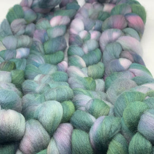 100% Polworth Wool Roving 4oz: Persephone