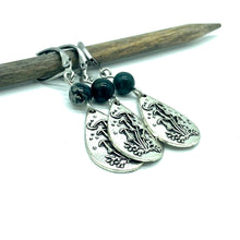 Handmade Single Metal Stitch Marker ~ Mushroom No.4