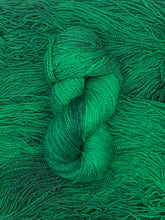 Mismated :  Emerald City ~ Superwash Merino Wool and Silk