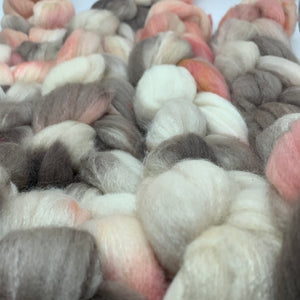 Laurelhurst Roving 4oz: Neapolitan ~ Superfine Merino, Silk, Yak