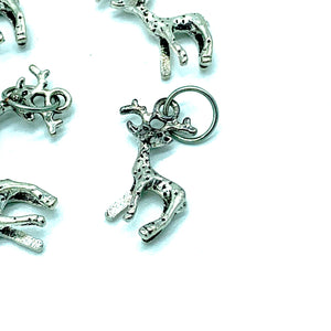 Reindeer: Set of 6 Stitch Markers
