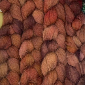 100% Shetland Wool Roving 4oz: Box o' Chocolate