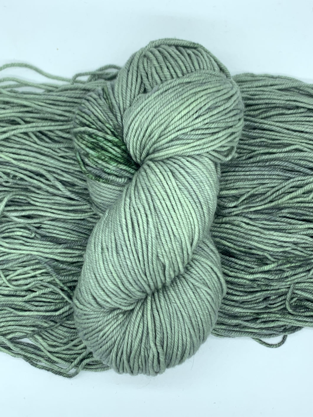 Laurelhurst DK: Green Tea in a Chipped Cup ~ Superfine Merino Wool, Silk, Yak Down