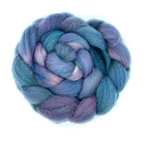 100% Shetland Wool Roving 4oz: Persephone
