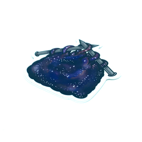 Knitting the Fabric of Space Stickers