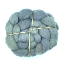 100% Polworth Wool Roving 4oz: Fossil