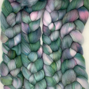100% Polworth Wool Roving 4oz: Persephone