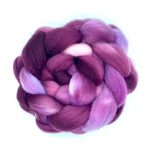 100% Corriedale Wool Roving 4oz: Kira