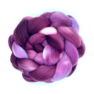 100% Corriedale Wool Roving 4oz: Kira