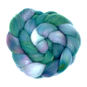 100% Polworth Wool Roving 4oz: Persephone