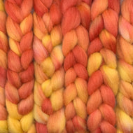 PNWWW Texel Wool Roving 4oz: Popsicle