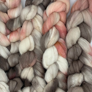 Laurelhurst Roving 4oz: Neapolitan ~ Superfine Merino, Silk, Yak
