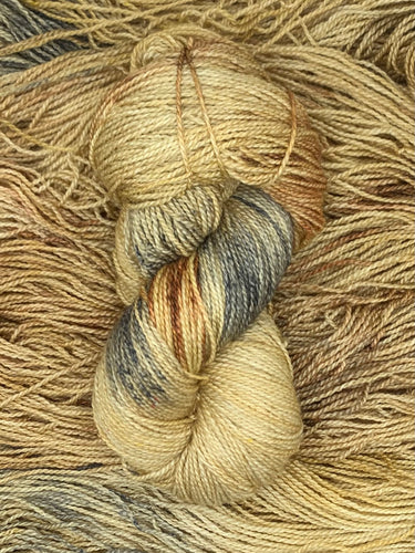 Mismated :  Permafrost ~ Superwash Merino Wool and Silk