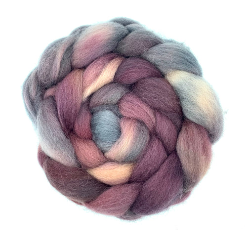 100% Shetland Wool Roving 4oz: Toe Beans