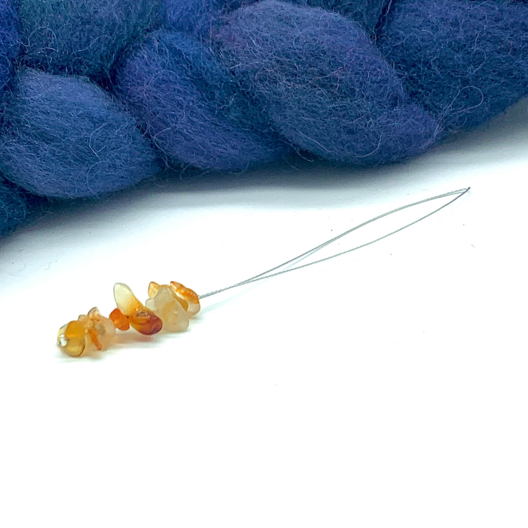 Handmade Carnelian Orifice Hook