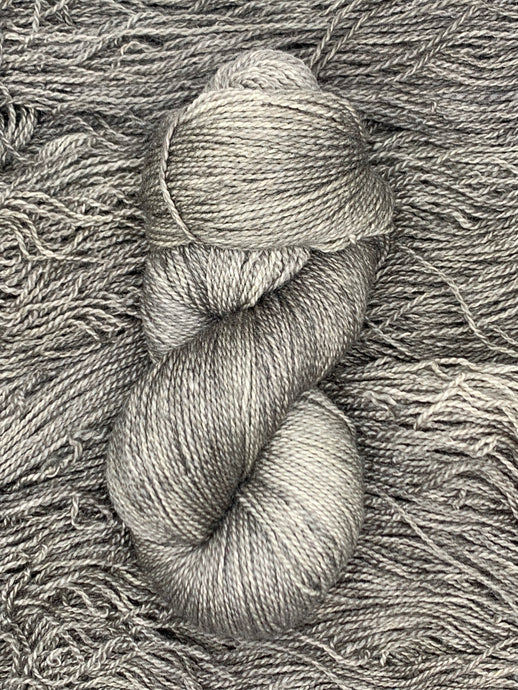 Mismated: Stonehenge ~ Superwash Merino Wool and Silk