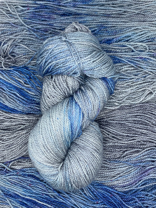 Mismated :  Ferry ~ Superwash Merino Wool and Silk