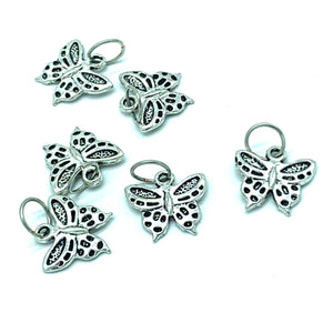 Another Butterfly: Set of 6 Stitch Markers