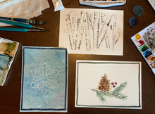 Seasonal Watercolor Card Classes!