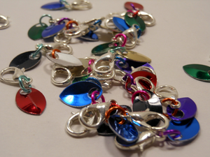 Chainmaille Metal Stitch Markers