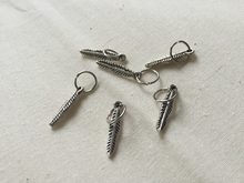 Feathers: Set of 6 Stitch Markers
