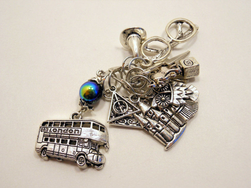 Magical Wizard: Set of 12 Stitch Markers