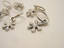 Let it Snow!: Set of 6 Snowflake Stitch Markers