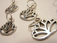 Lotus: Set of 6 Stitch Markers