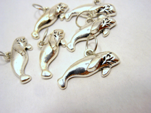 Oh the Huge Manatee!!: Set of 6 Stitch Markers