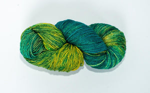 Mismated : Tie Off ~ Superwash Merino Wool and Silk