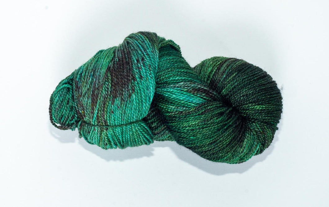 Mismated :  Sound ~ Superwash Merino Wool and Silk