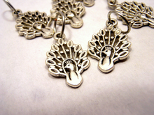 Peacocks: Set of 6 Stitch Markers