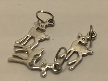 Silver Doe: Set of 6 Stitch Markers