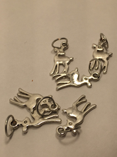 Silver Doe: Set of 6 Stitch Markers
