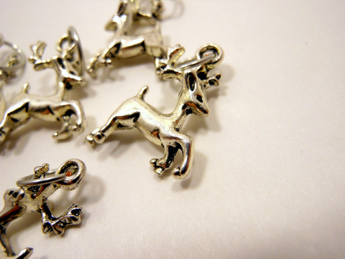 Stags: Set of 6 Stitch Markers