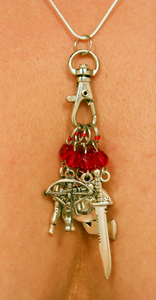The Walking Dead: Stitch Marker Necklace
