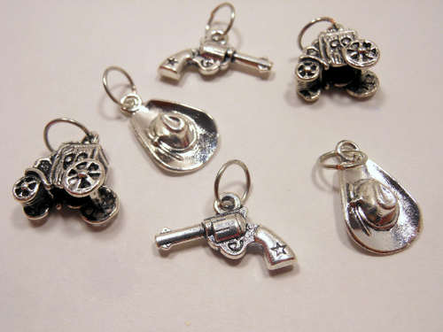 Wild West: Set of 6 Stitch Markers