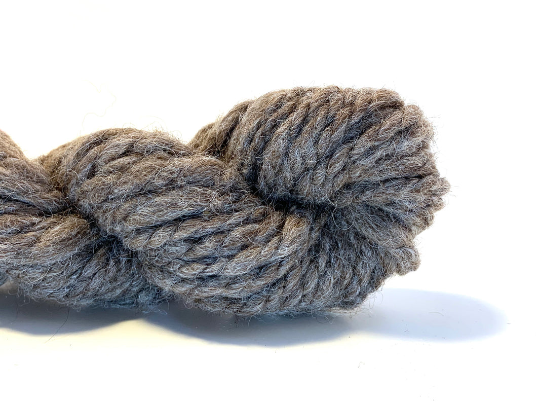 Handspun Wool  Yarn ~ Naturally Colored Superbulky Medium