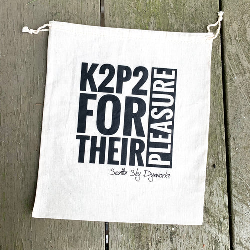 K2P2 For Their Pleasure Drawstring Project Bag