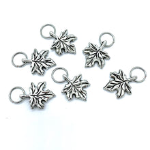 Maple Leaves: Set of 6 Stitch Markers