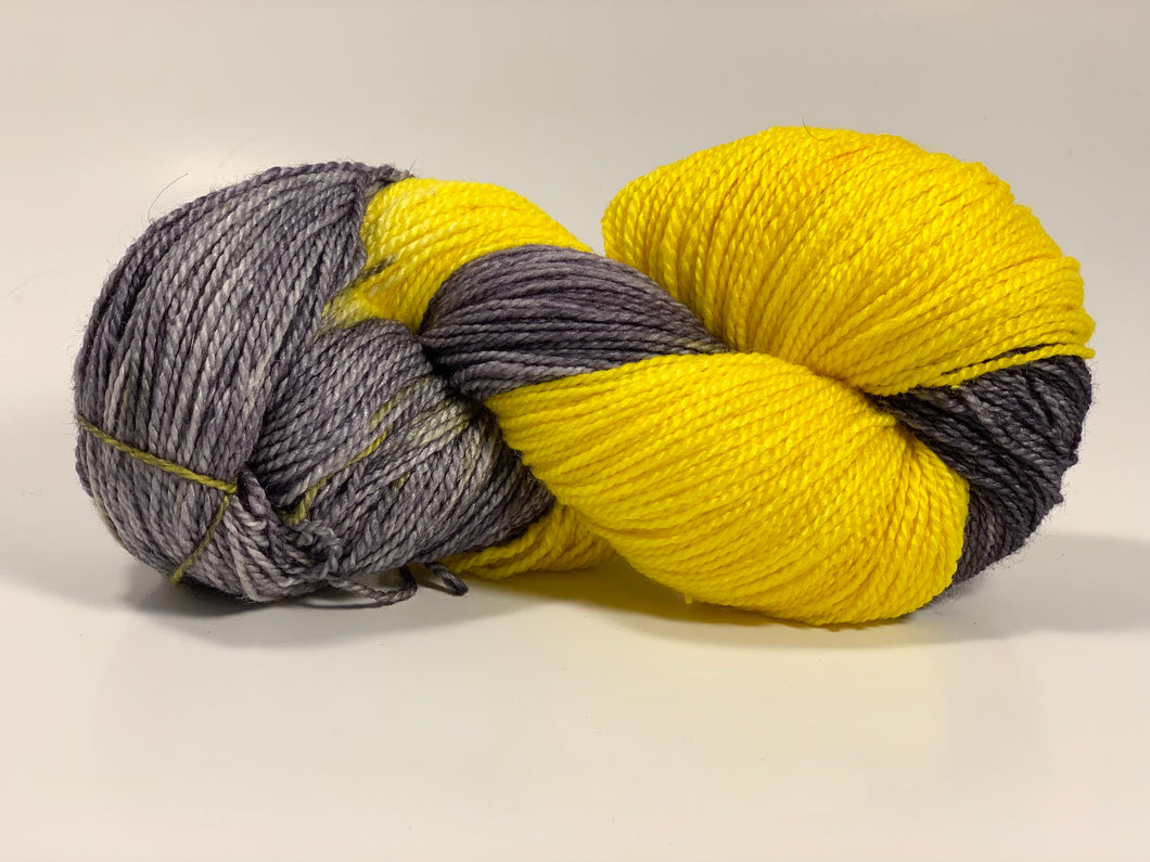 Mismated: MIA Sunshine ~ Superwash Merino Wool and Silk