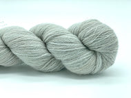 Hand Dyed Wool Cotton Lace: French Satin ~ OOAK