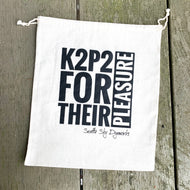 K2P2 For Their Pleasure Drawstring Project Bag