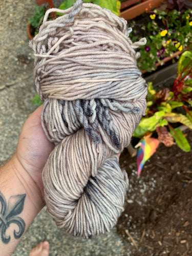 Worsted Washable Organic Merino Salmon Run